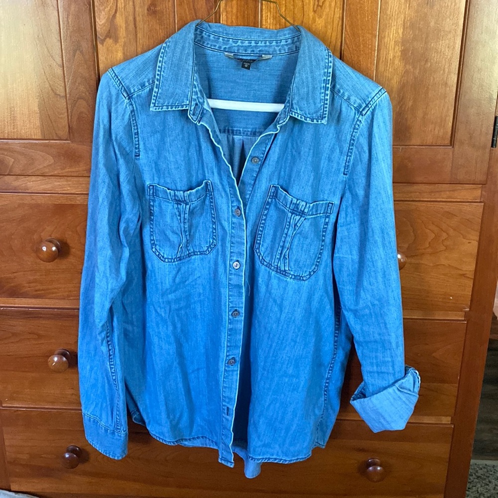 Express denim top